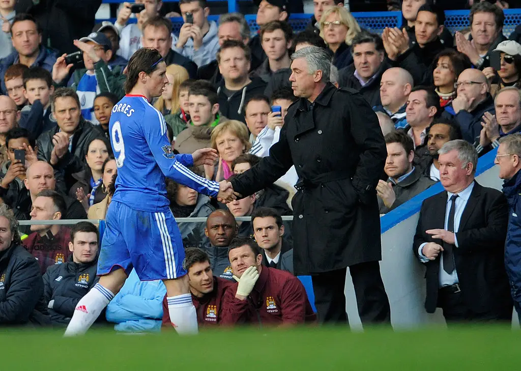 Roman Abramovich was furious with Ancelotti's decision to take Torres off early. (Image: Michael Regan/Getty Images)