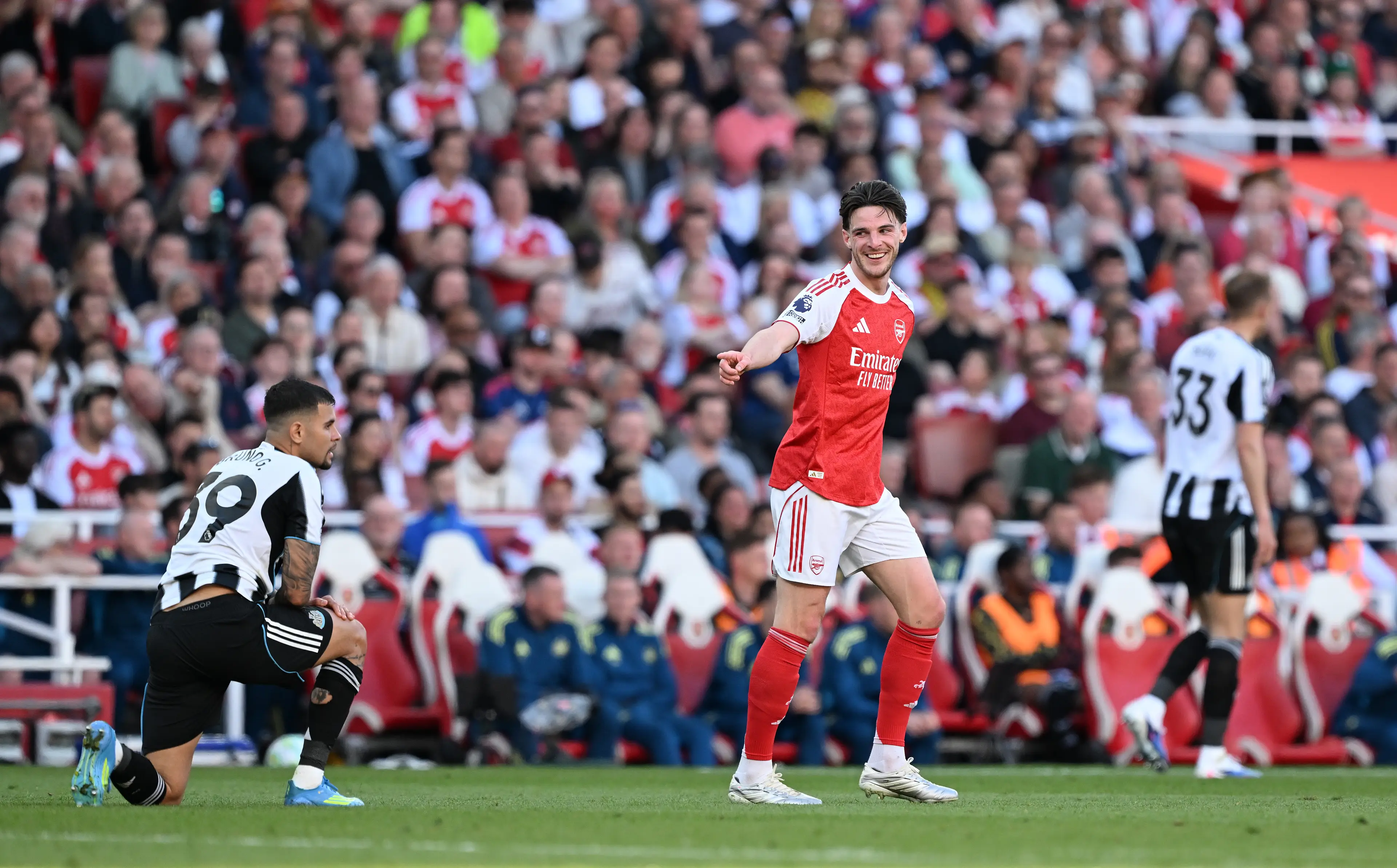 Arsenal are ready to make a move for Bruno Guimaraes in a deal worth a reported £70million. Image credit: Getty