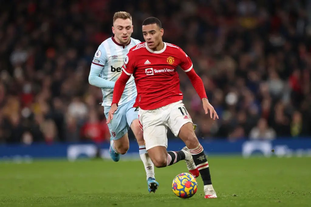Mason Greenwood made 129 appearances for Manchester United. (Image: Getty)