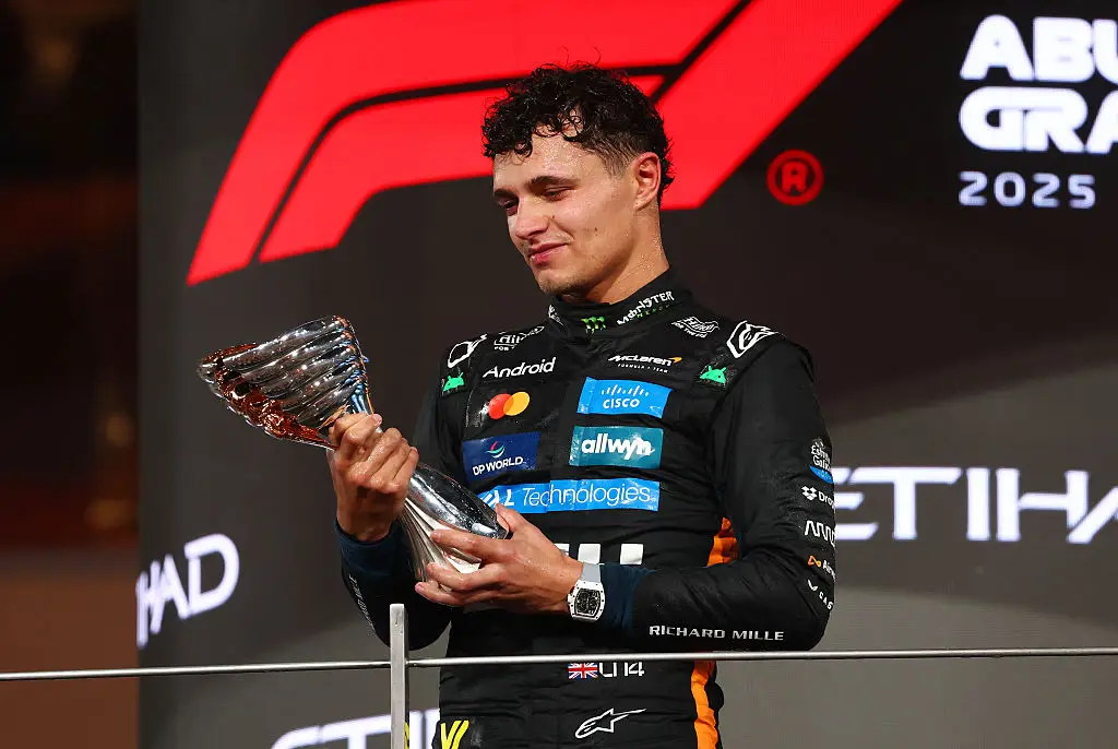 Lando Norris won the 2025 F1 title (Credit:Getty)