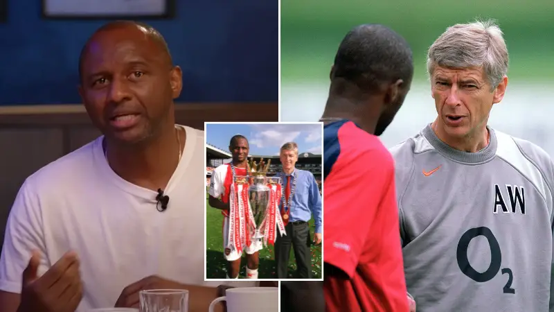 Patrick Vieira names the 'complete' player who could have been even better than him and Arsene Wenger agrees