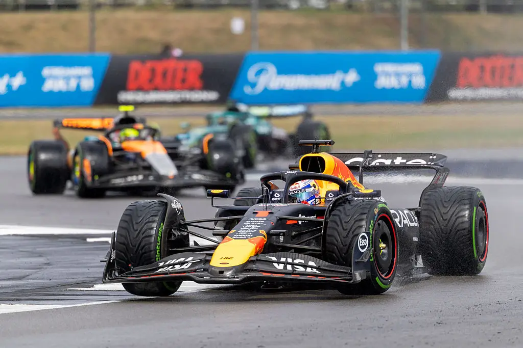 Max Verstappen finished fifth at the British Grand Prix. (Image: Getty)