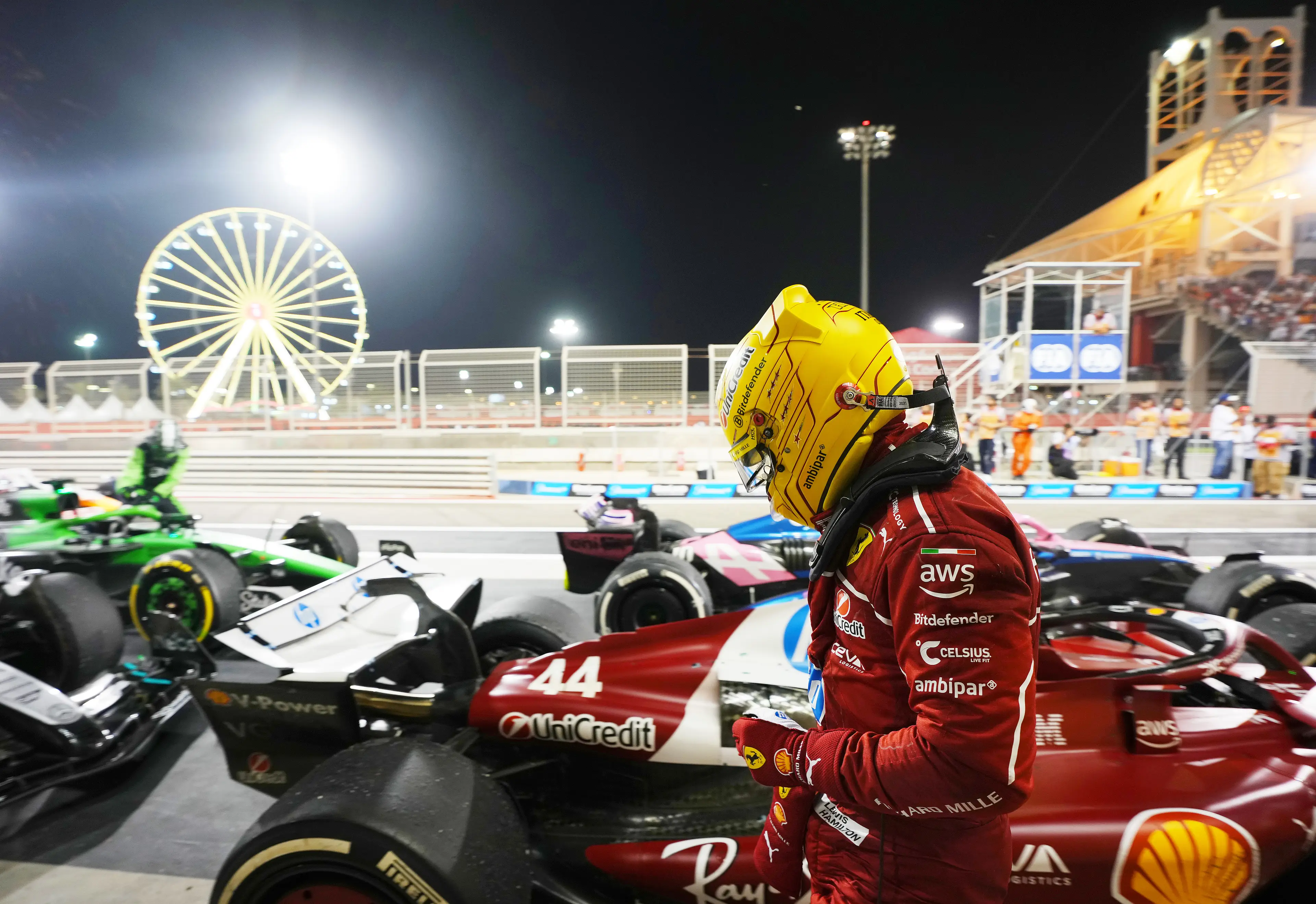 Lewis Hamilton finished fifth in the Bahrain Grand Prix. Image: Getty