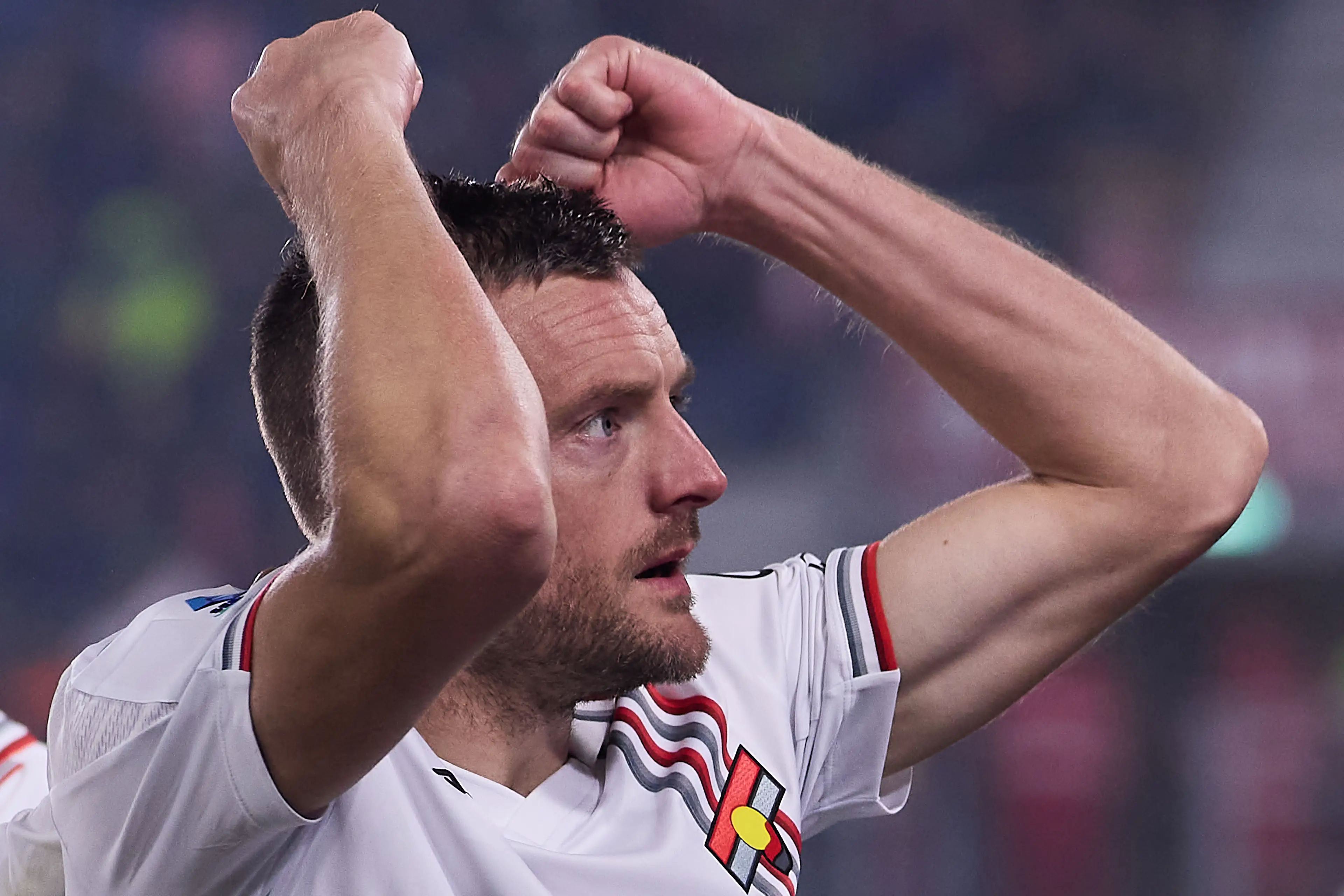 Jamie Vardy is thriving in Serie A. Image credit: Getty