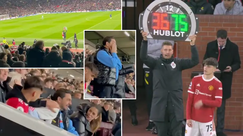 Footage Of Alejandro Garnacho's Family Reacting To His Manchester United Debut Is Heartwarming