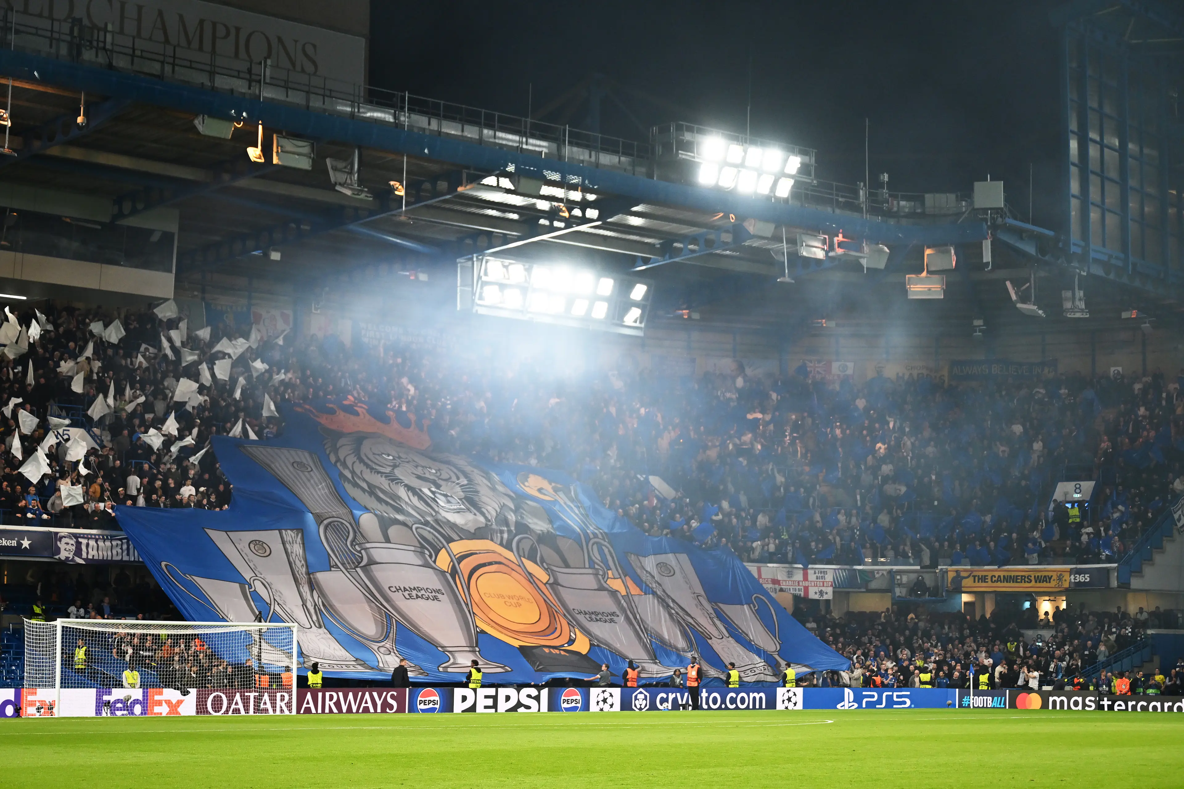 Chelsea have started to play music when they score. Image: Getty