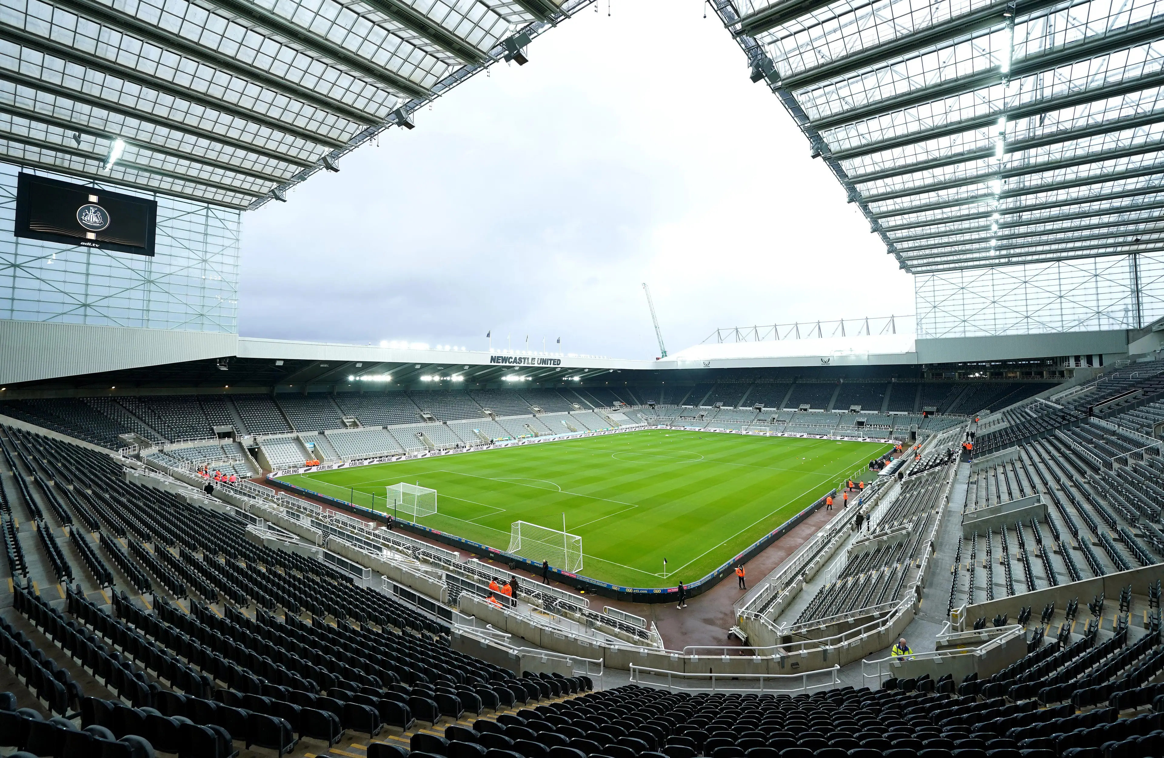 A general view inside St. James' Park. (Alamy)