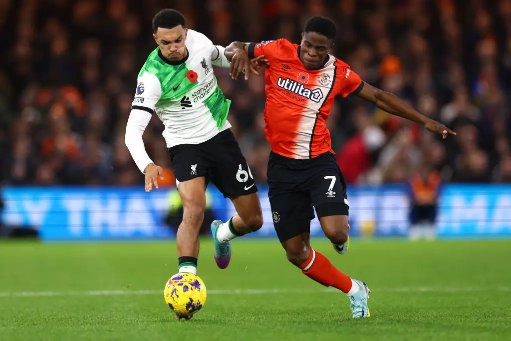 Luton vs Liverpool 2023- Getty