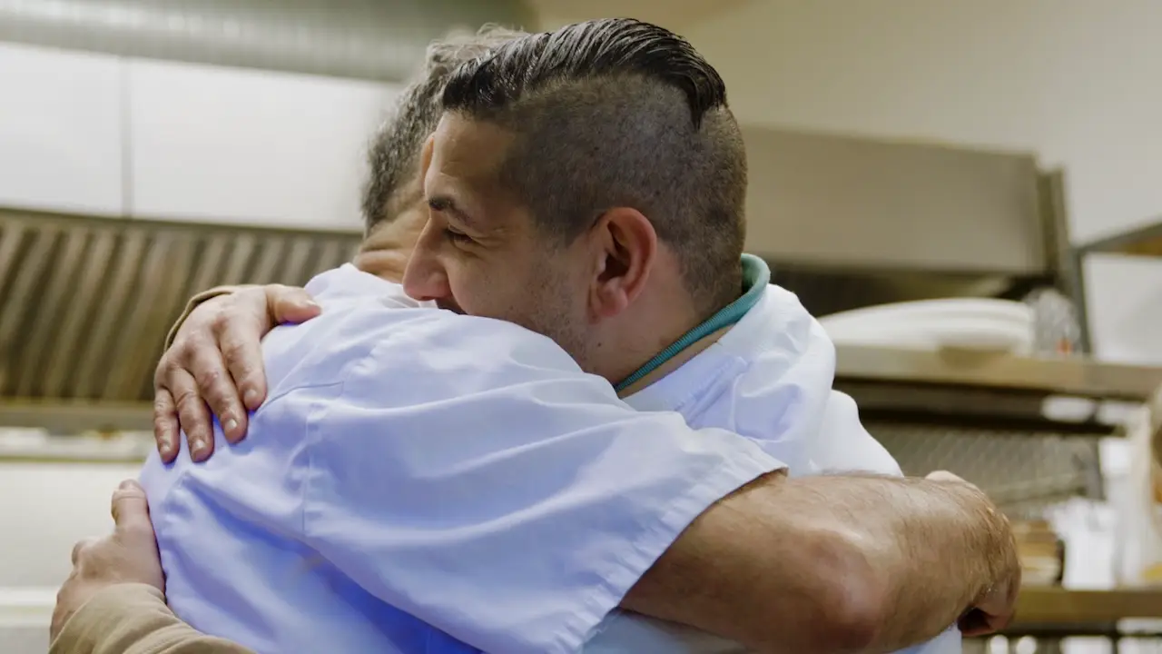 12 percent of men in the UK say they can't remember their last hug (Rock Face)