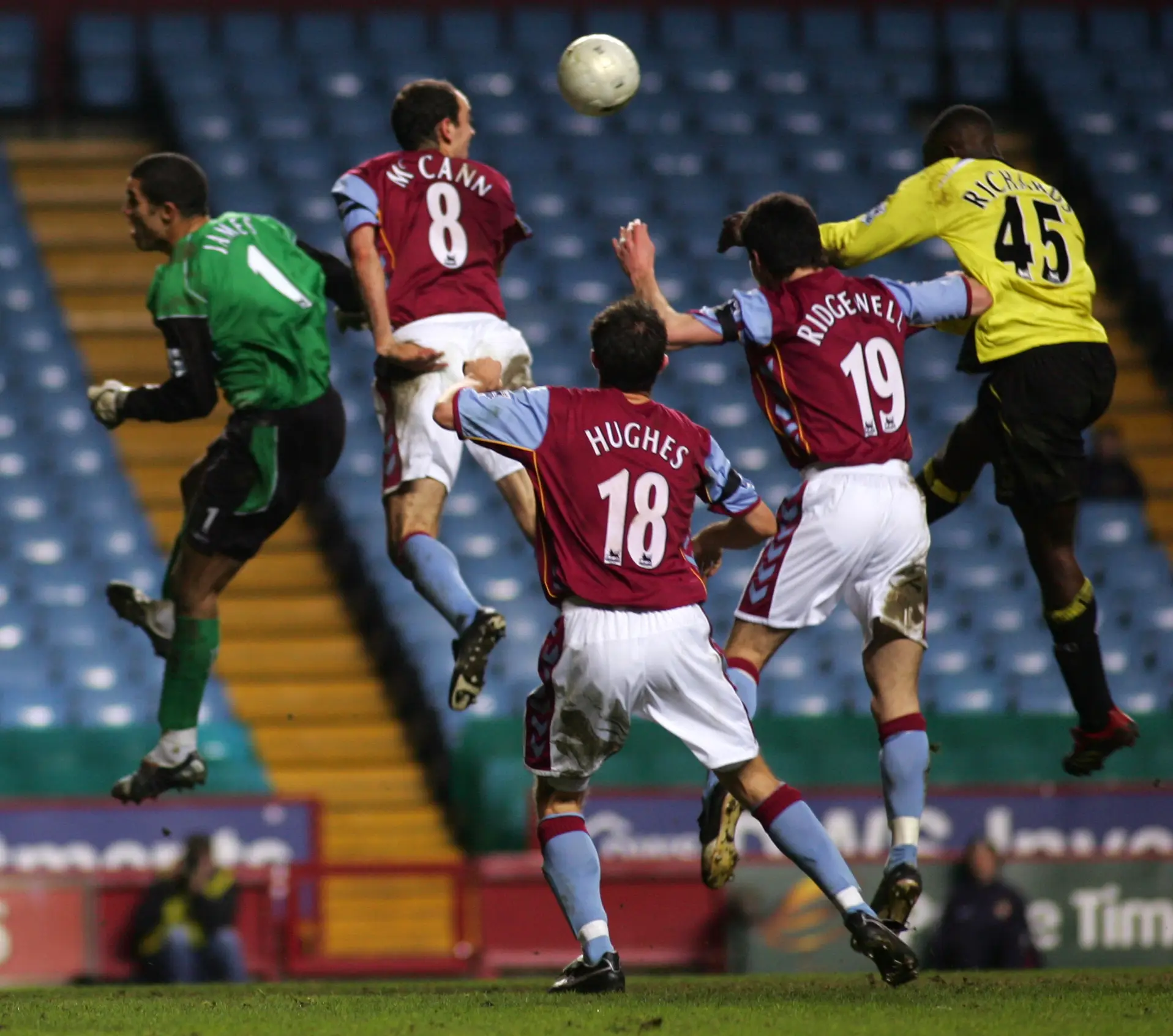 Richards scored his first goal for Manchester City against Aston Villa (Image: Shutterstock)