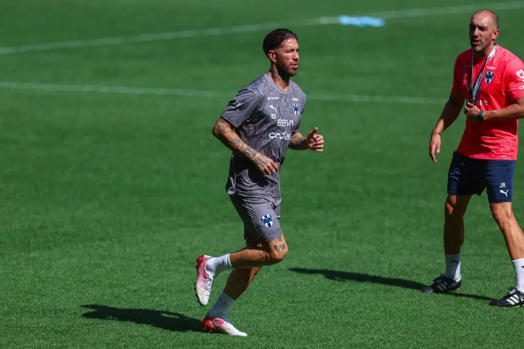 Sergio Ramos in Monterrey training (Credit:Getty)