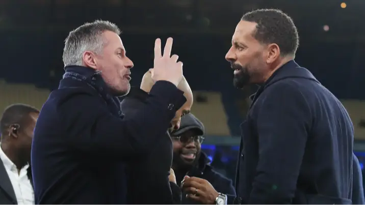 Rio Ferdinand reignites Jamie Carragher row with ANOTHER dig at former Liverpool star after AFCON controversy