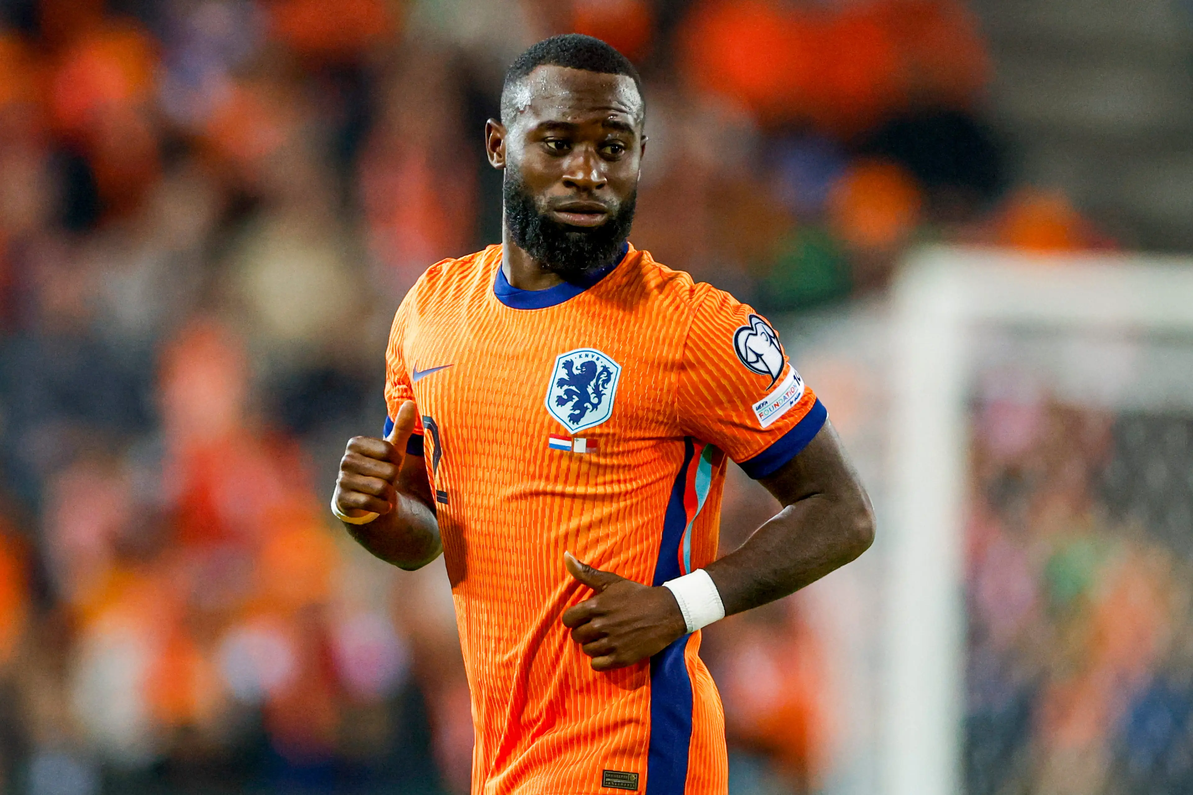 Lutsharel Geertruida has won 19 caps for Netherlands (Image: Getty)