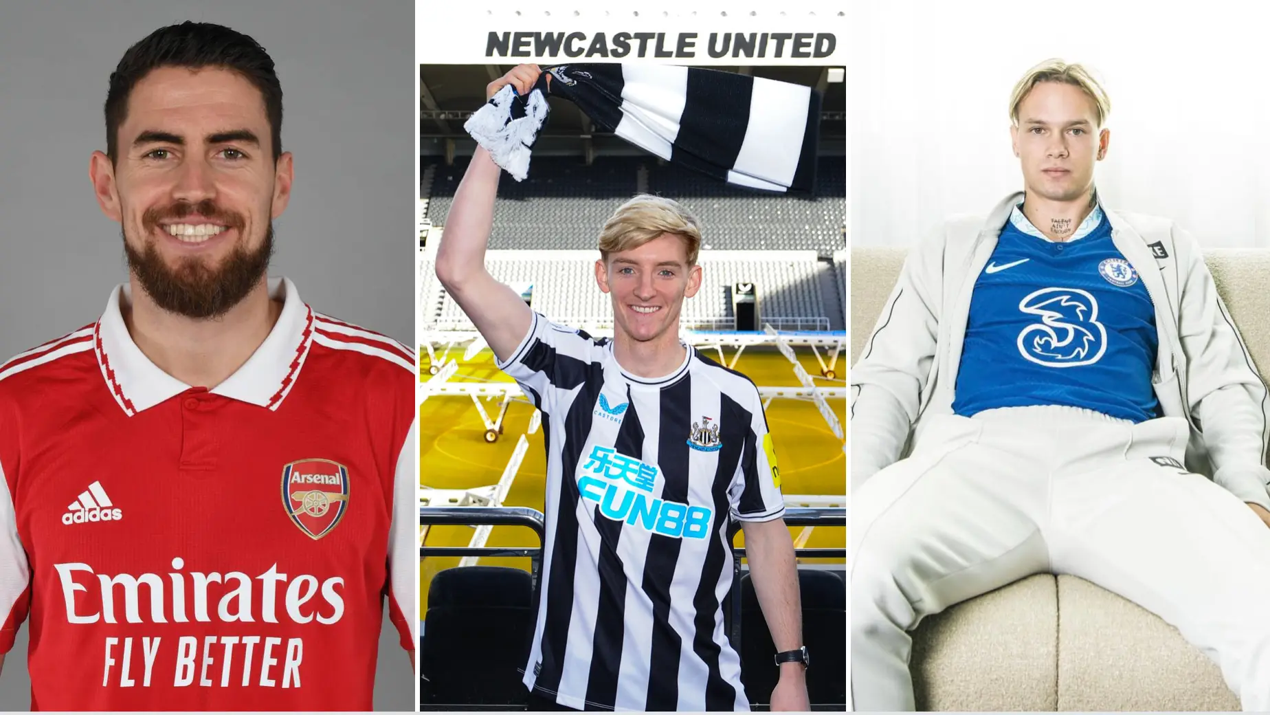 Arsenal/Newcastle/Chelsea