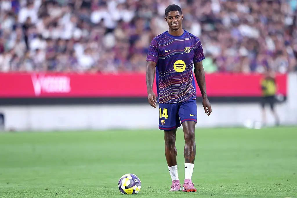 Marcus Rashford is on loan at Barcelona (Credit:Getty)