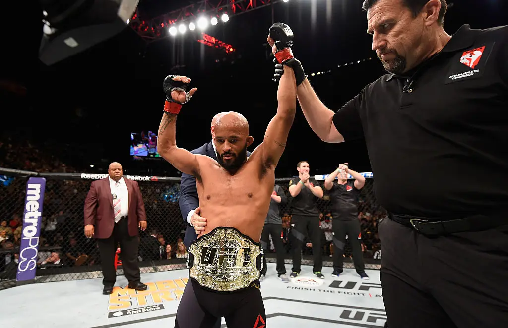 Former UFC champion Demetrious Johnson has defended Ciryl Gane after UFC 321. (Image: Josh Hedges/Zuffa LLC/Zuffa LLC via Getty Images)