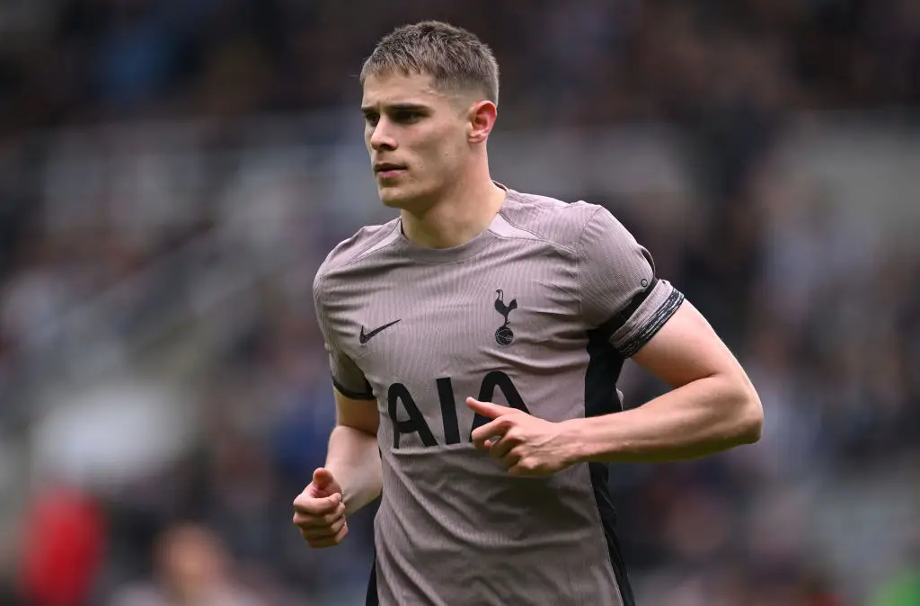 Micky van de Ven is the fastest player in the Premier League this season (Image: Getty)