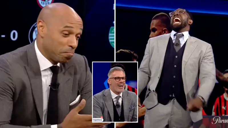 Fans staggered after Thierry Henry 'violates' former club Arsenal during CBS Sports segment