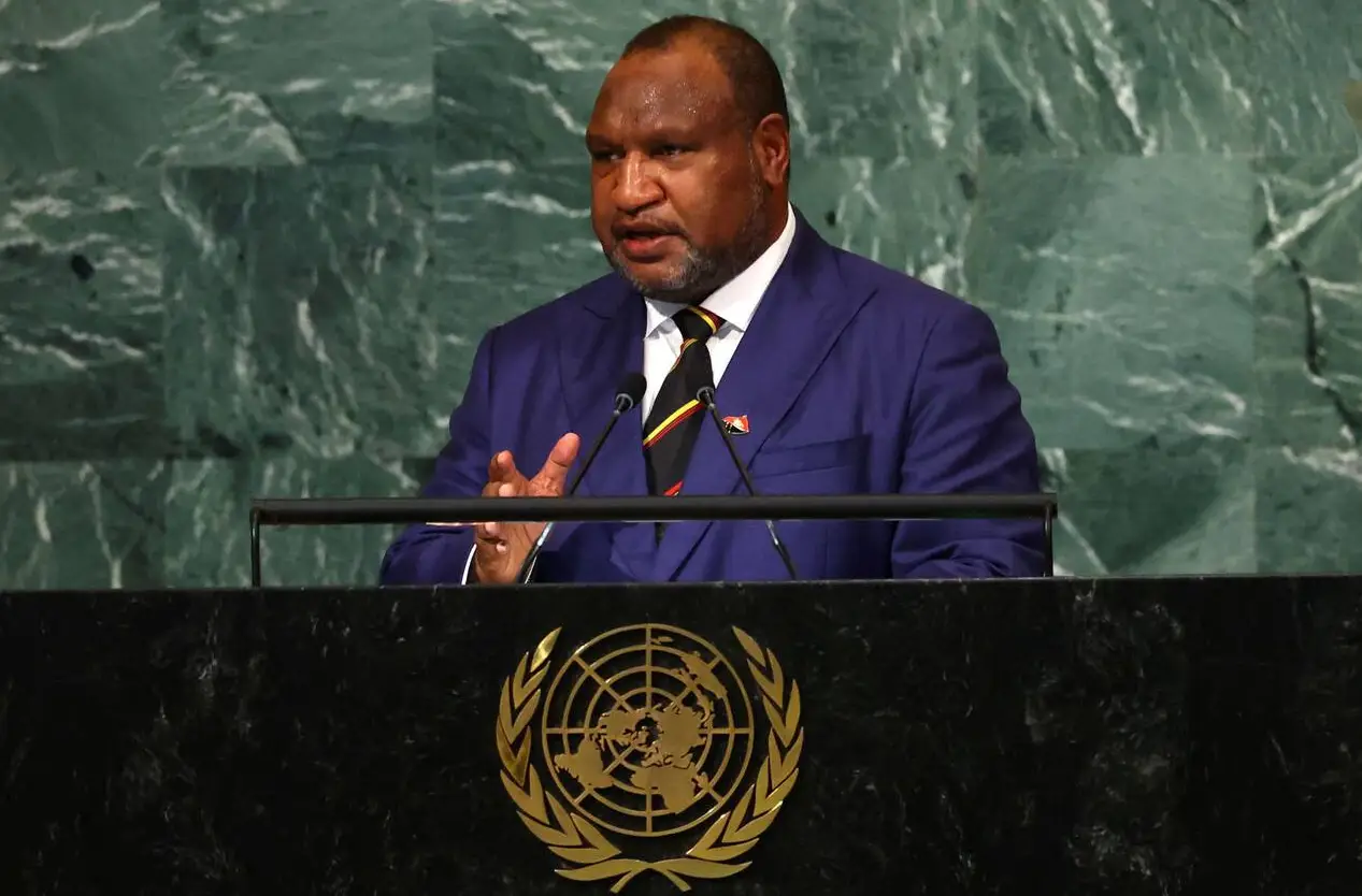 Prime Minister of Papua New Guinea James Marape.