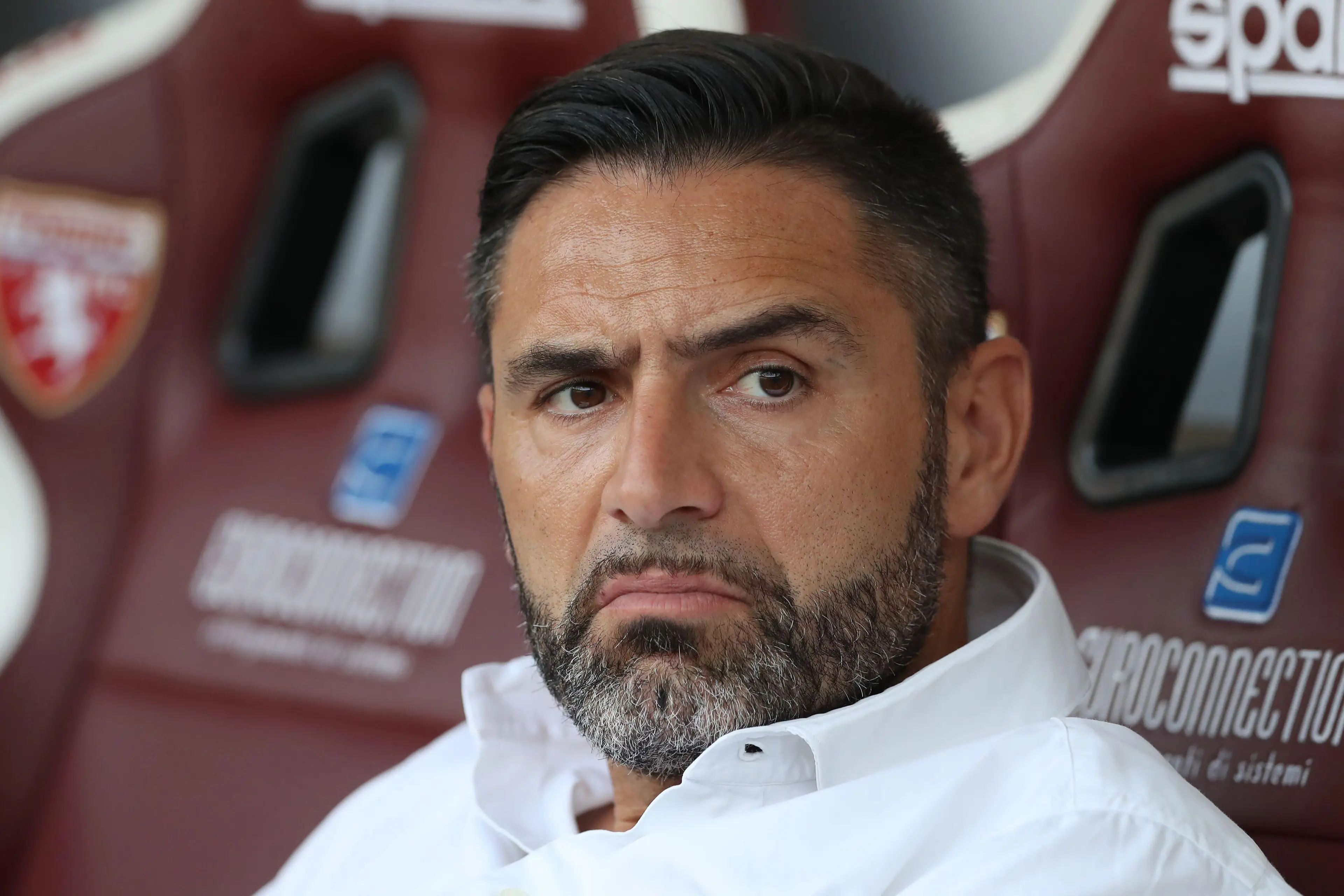 Torino sporting director Davide Vagnati can be heard shouting at manager Ivan Juric (Image: Alamy)