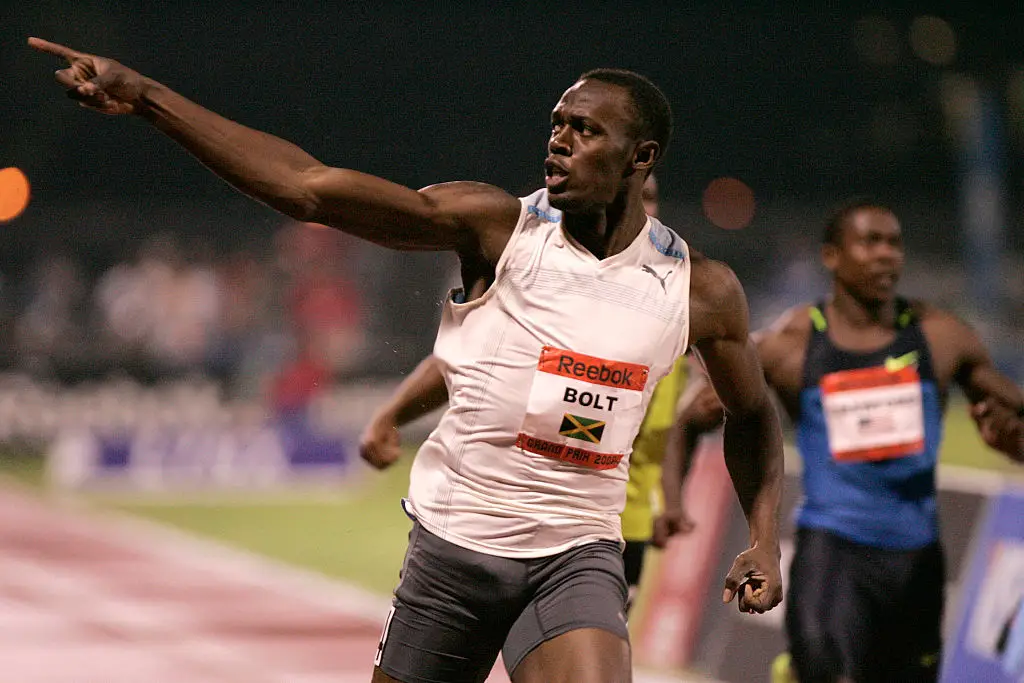 Usain Bolt in action (Credit:Getty)