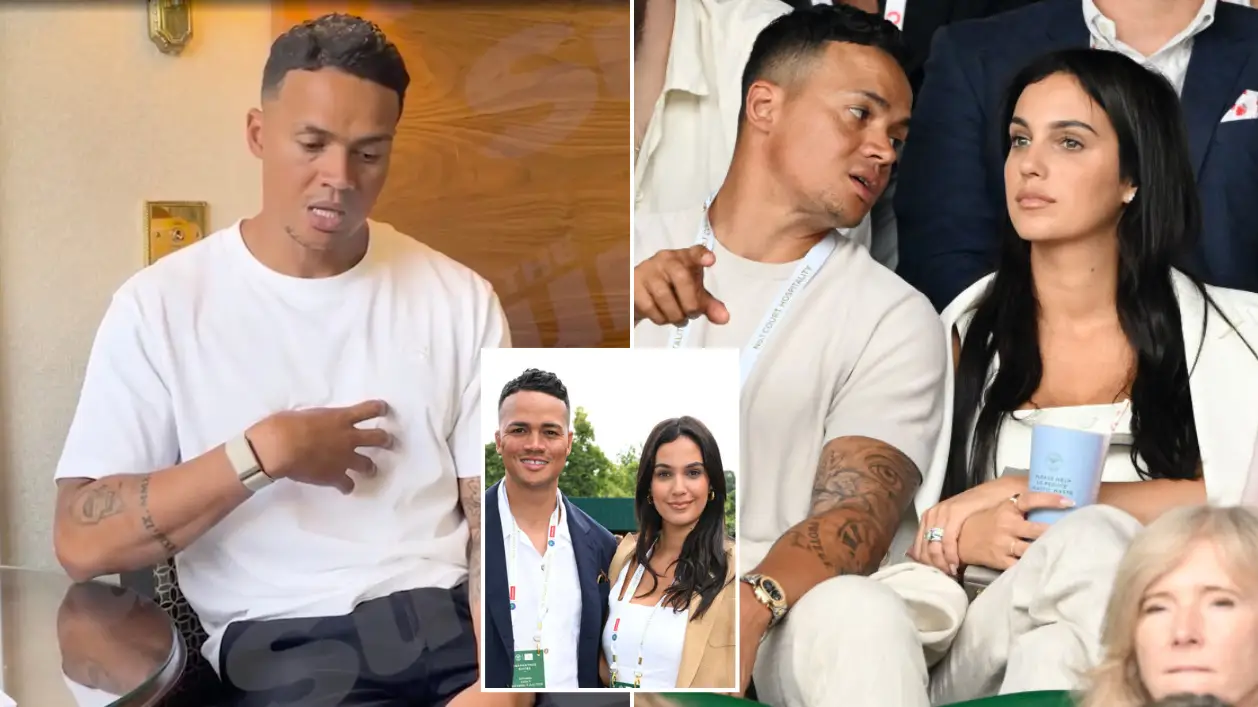 What Jermaine Jenas' wife Ellie did when he told her he'd been sacked for sending inappropriate texts to other women