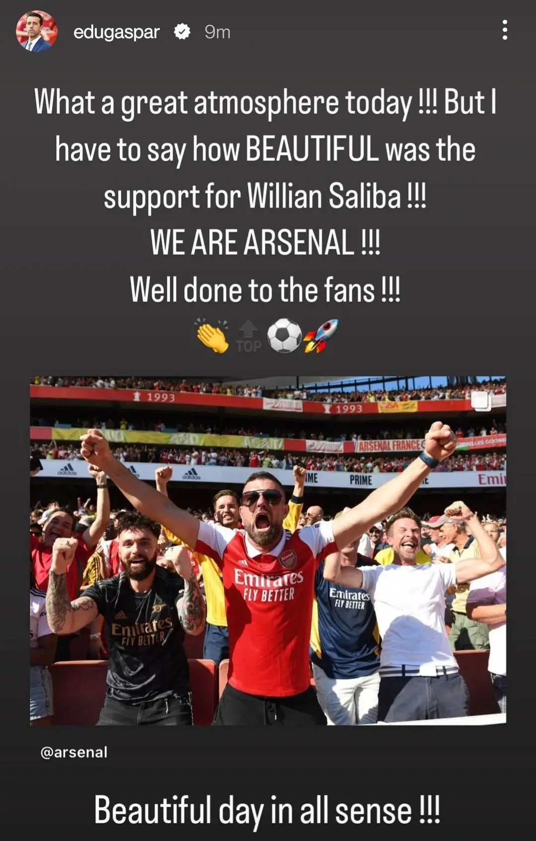 Image credit: Edu Gaspar/Instagram