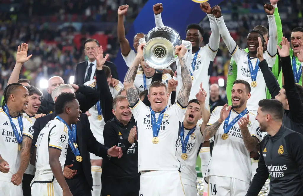 Toni Kroos left Real Madrid as a club legend. (Credit:Getty)