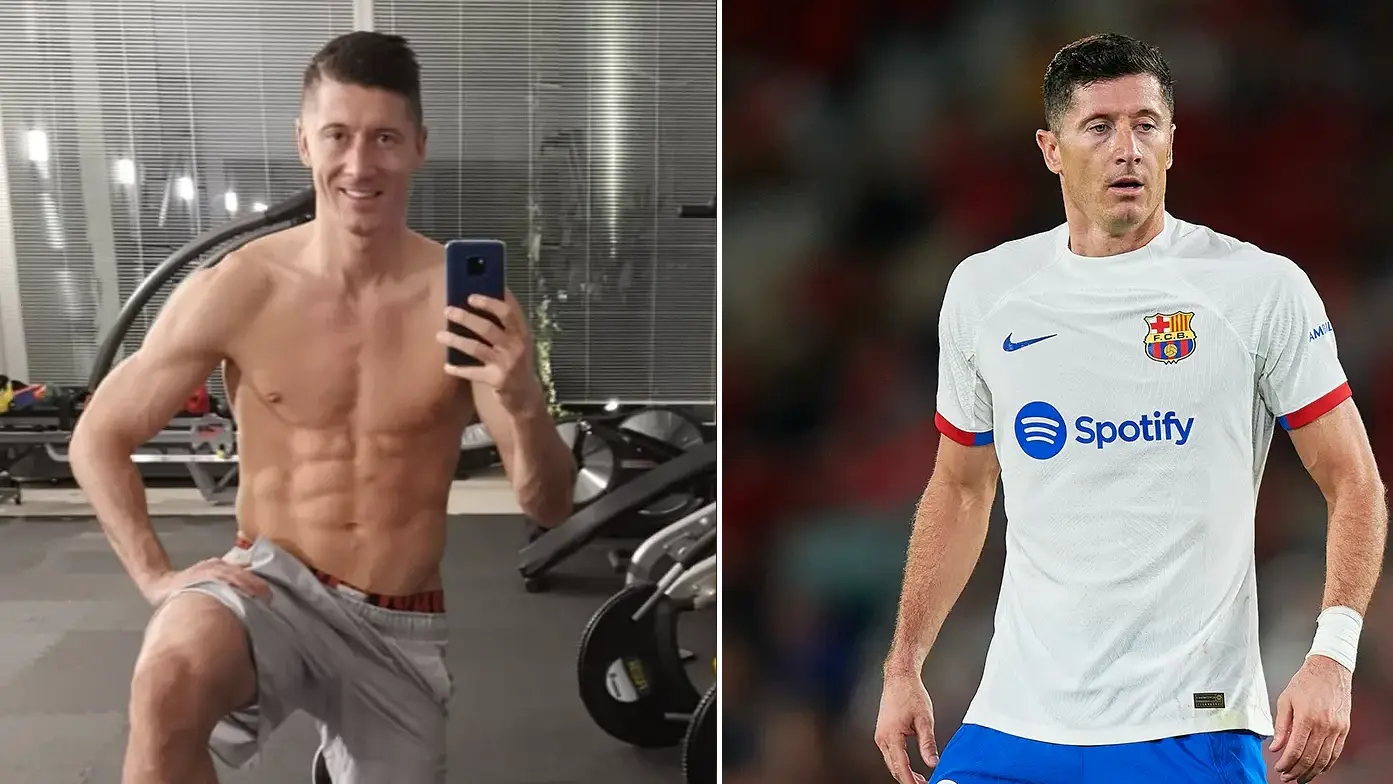 Robert Lewandowski & Getty