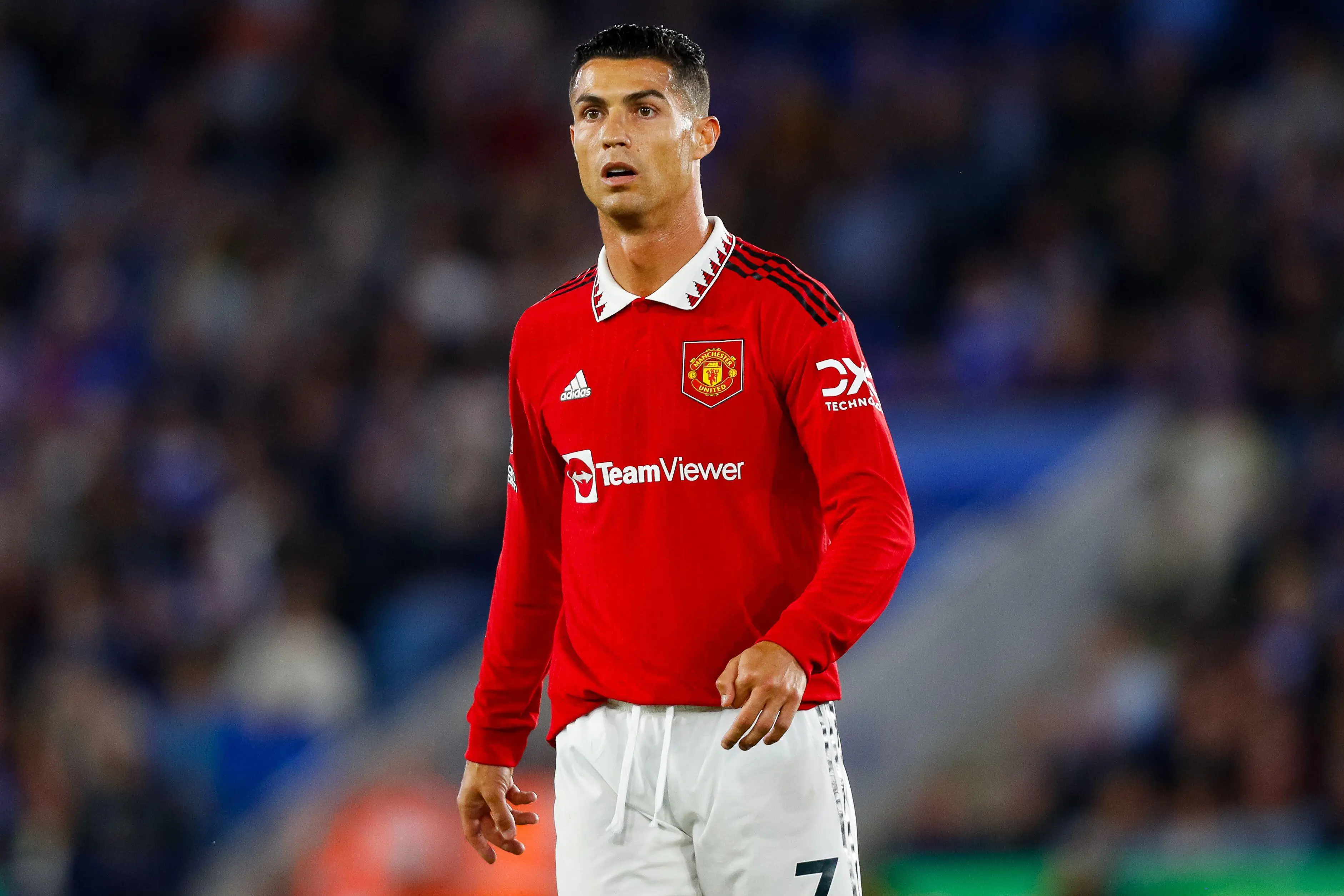 Ronaldo instead remained at United for the second year of his deal (Image: Alamy)