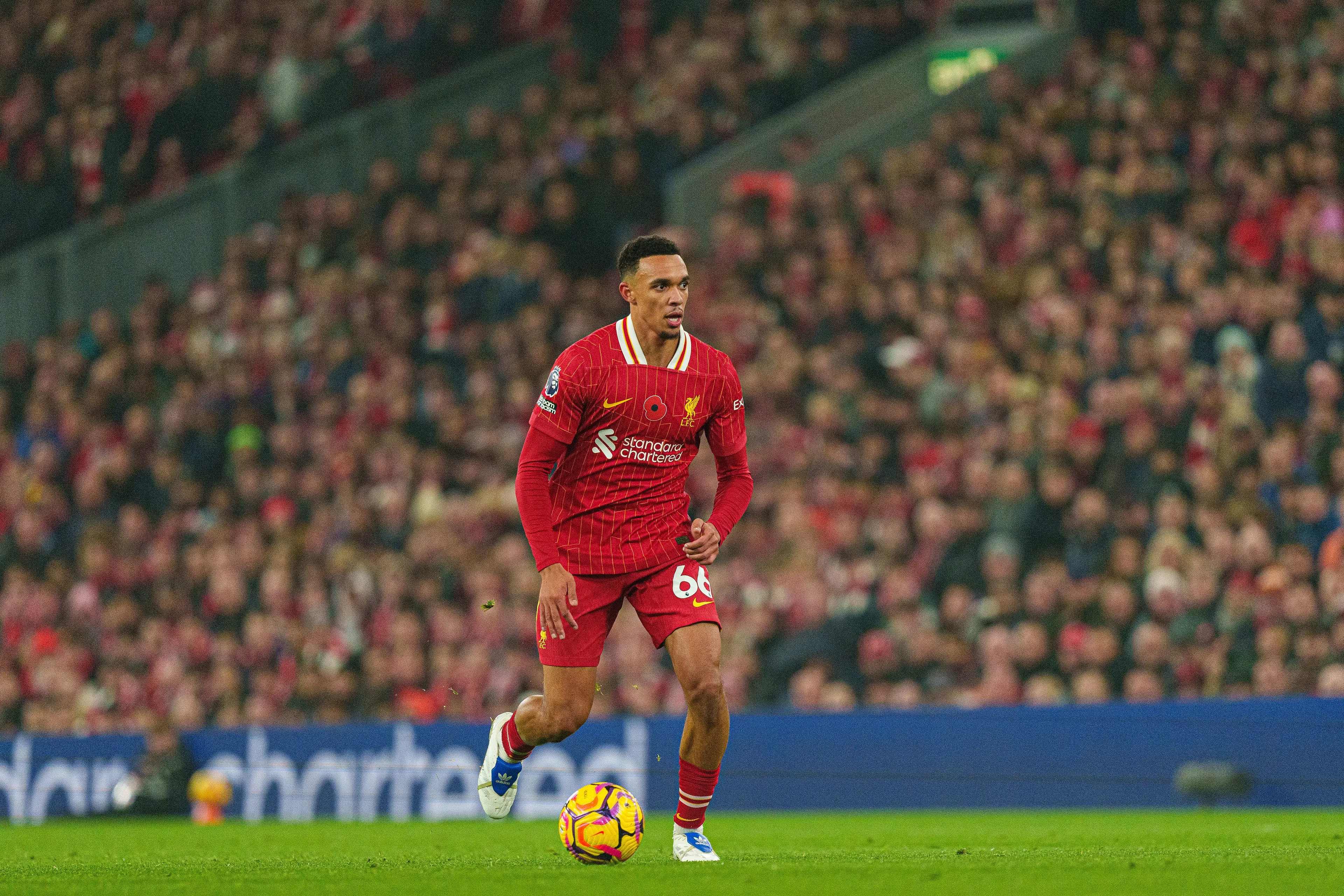 Trent Alexander-Arnold is a top target for Real Madrid. Image: Getty