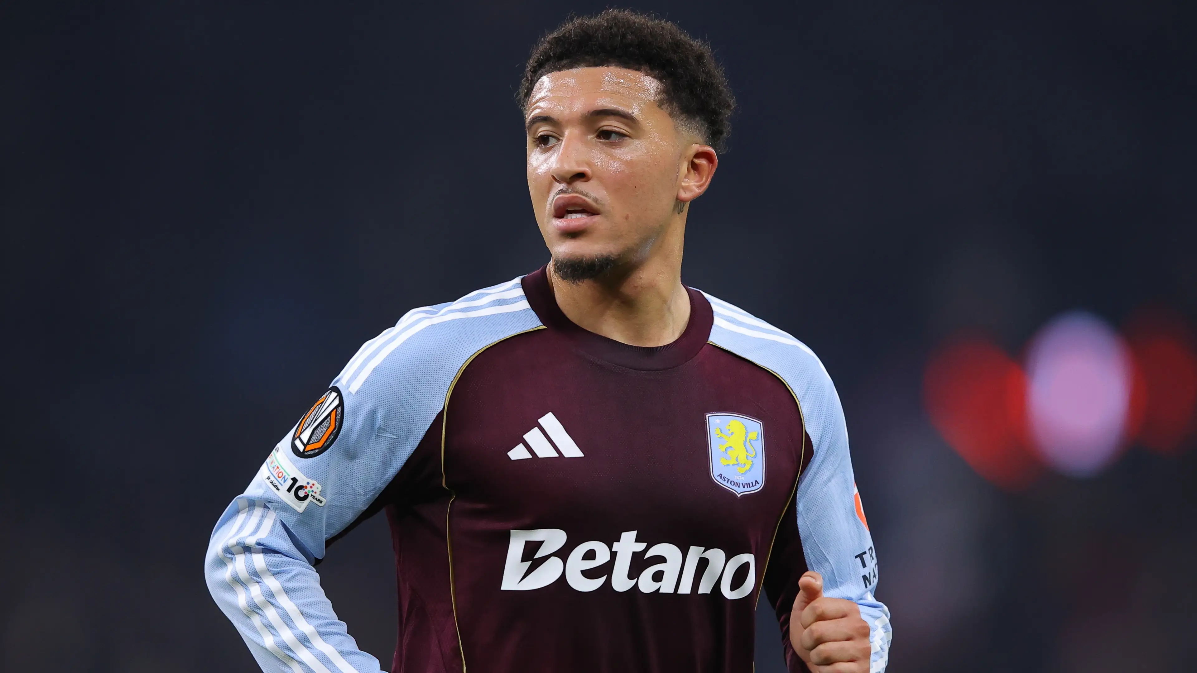 Sancho has failed to impress at Aston Villa. (Image: Getty)