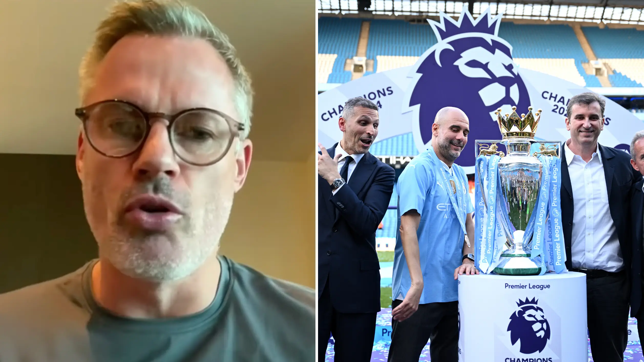 Jamie Carragher drops 'facts' rant about Man City amid ongoing 115 Premier League charges hearing