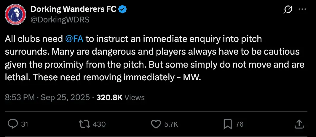 Image: Twitter/@DorkingWDRS)