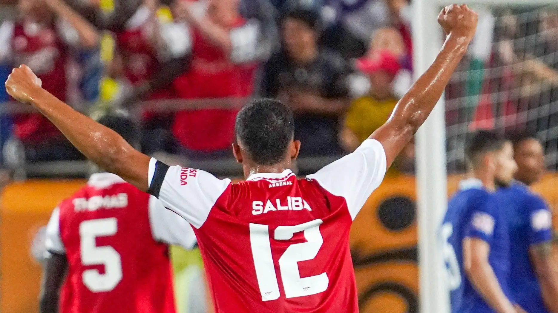 William Saliba's Agent Meets With Marseille President