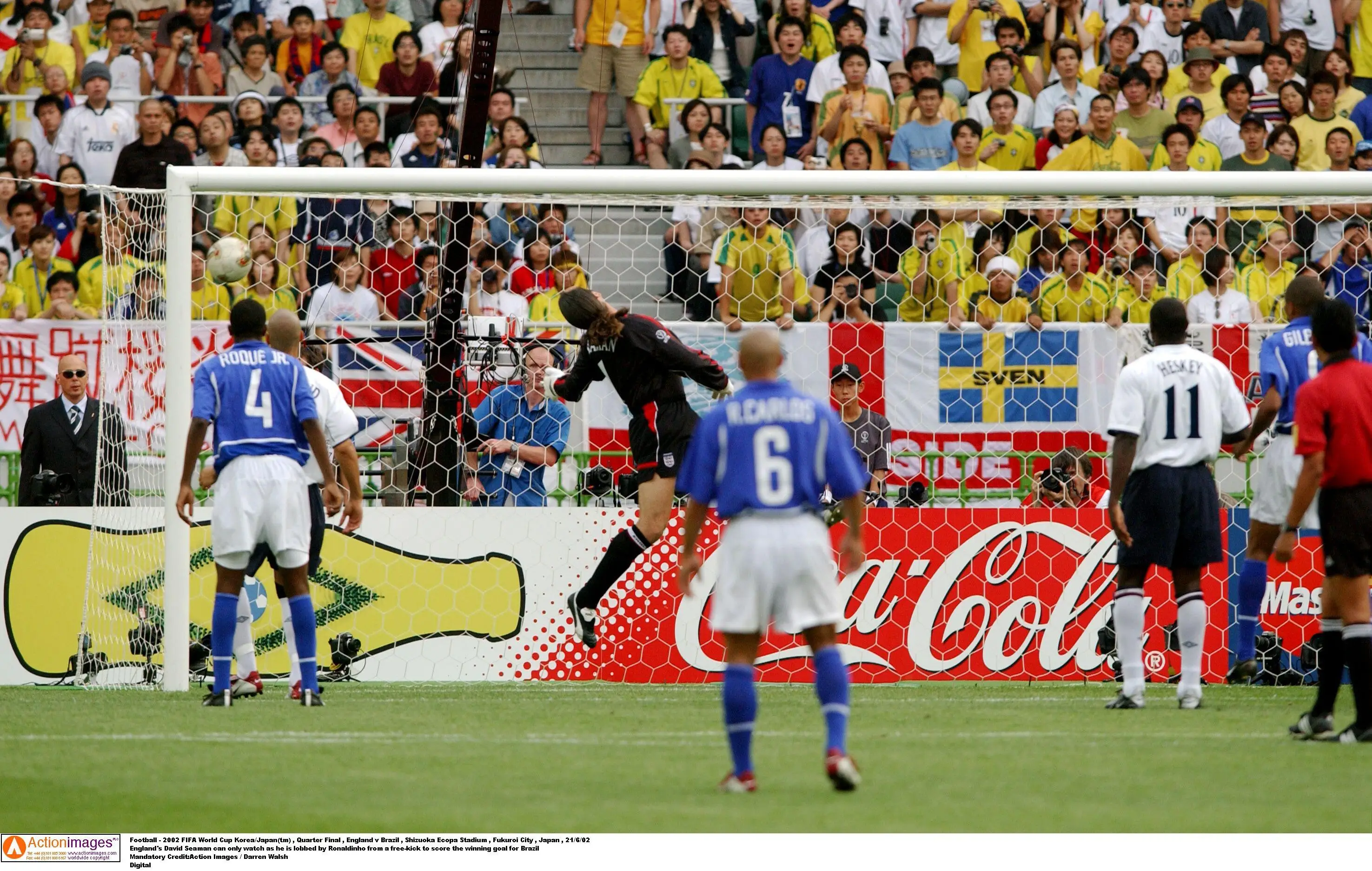 No more chips for Seaman. Image: PA Images