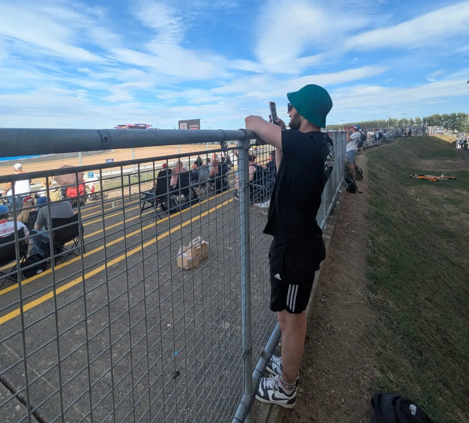 There's different viewpoints to take photos and videos at Silverstone (Image: Tom Jeffries)