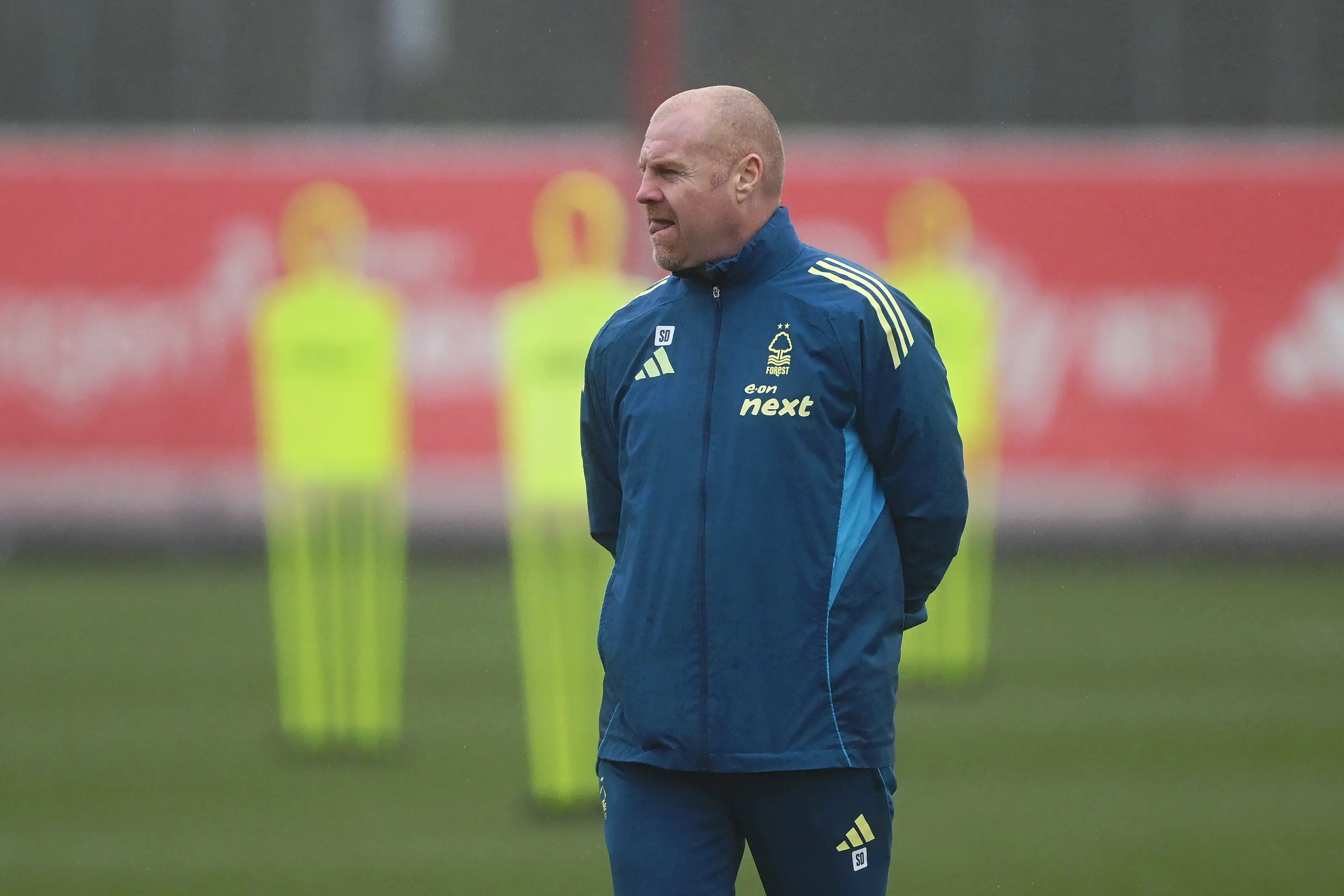 Sean Dyche was sacked by Nottingham Forest in February. Image credit: Getty