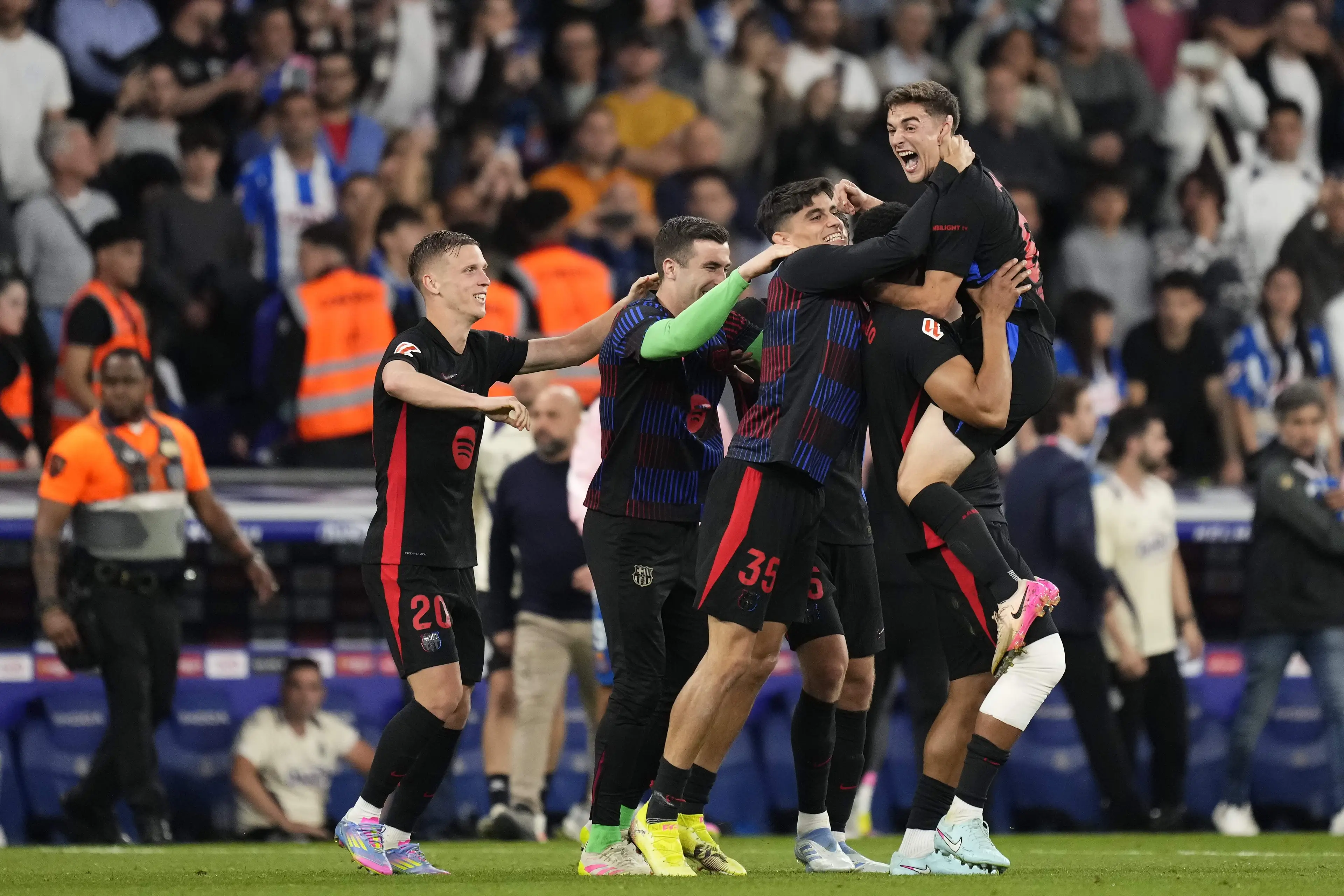 Barcelona have won the La Liga title. Image: Getty