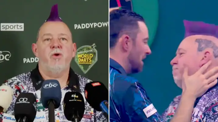 Peter Wright reveals every word Luke Humphries told him in emotional embrace after World Darts Championship thriller
