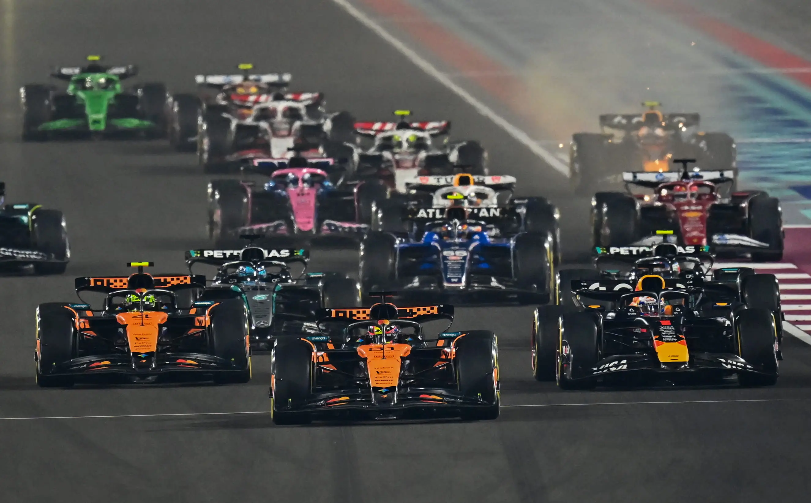 McLaren, Williams and Alpine all use Mercedes power units (Image: Getty)