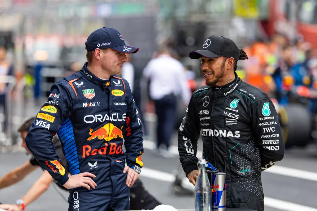 Lewis Hamilton and Max Verstappen- Getty