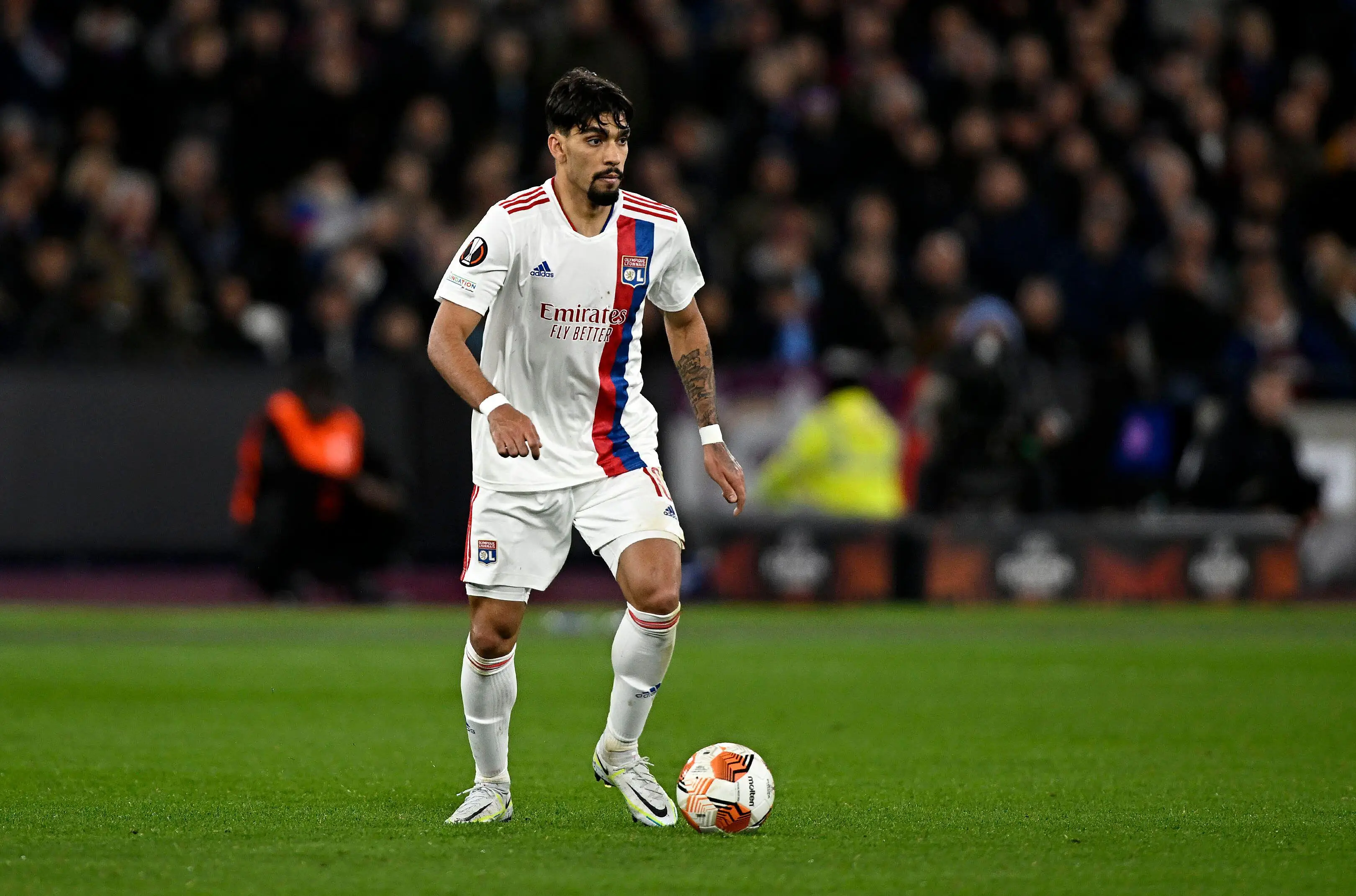 Lucas Paqueta in action for Lyon (MARTIN DALTON / Alamy)