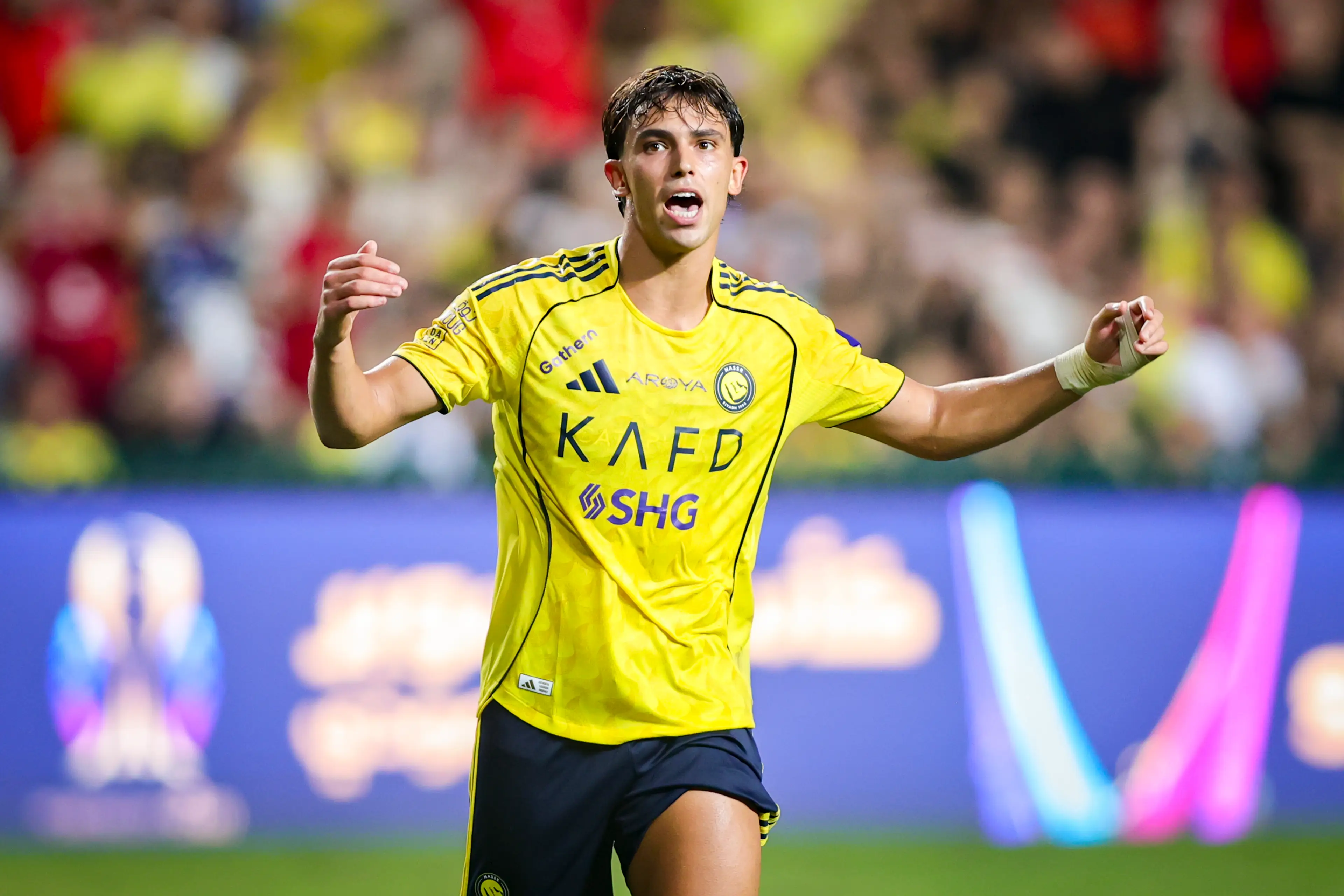 Joao Felix joined Al Nassr this summer. Image: Getty