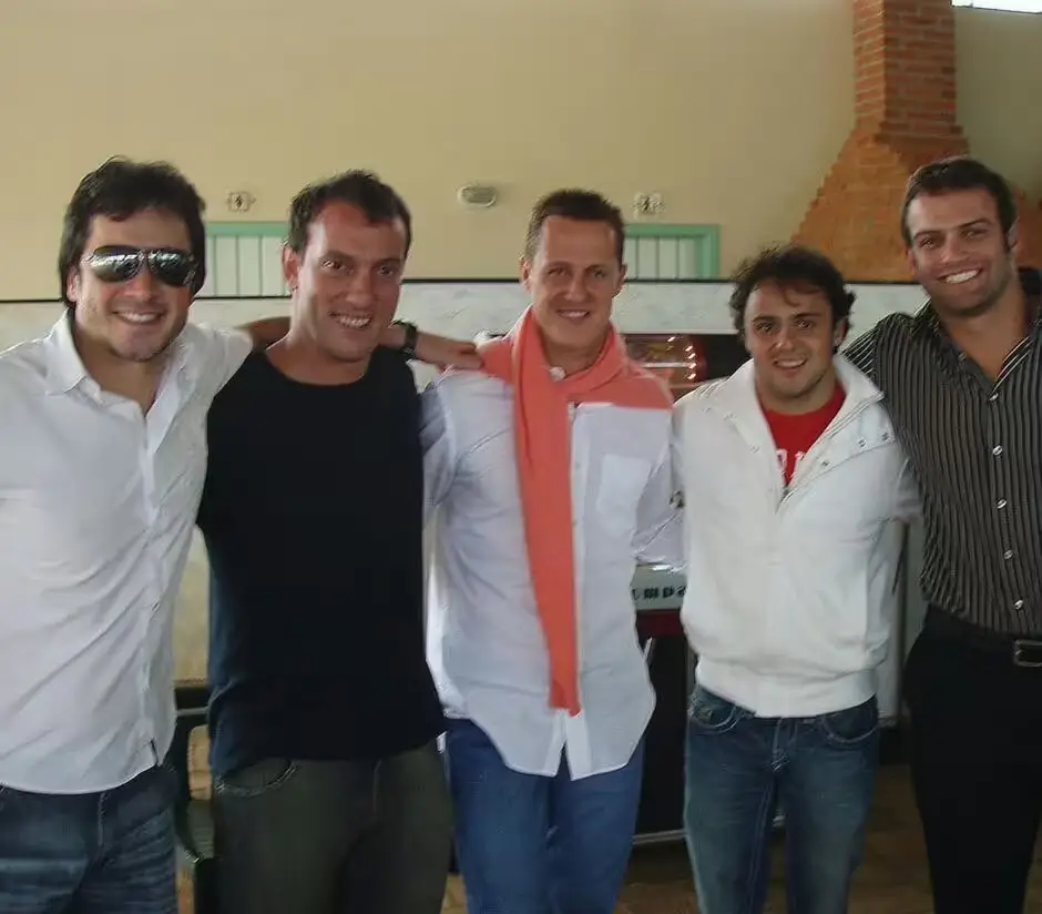 Michael Schumacher was tagged in an unseen picture. Image: Instagram/@dudusartor_csd