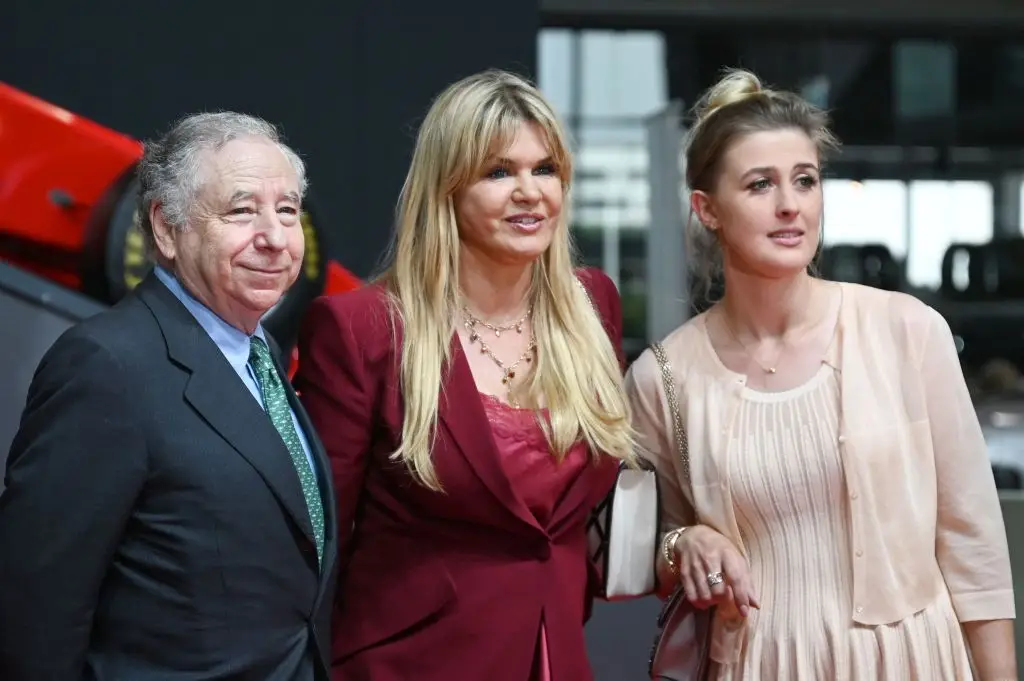 Todt still has close connections to Schumacher's family, including his wife Corinna (pictured centre) (Image: Getty)