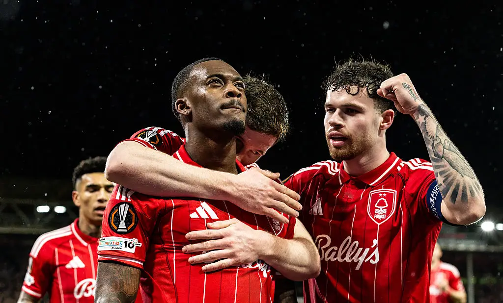 Nottingham Forest secured their place in the Europa League round of 16 after beating Fenerbahce. (Image: Andrew Kearns - CameraSport via Getty Images)