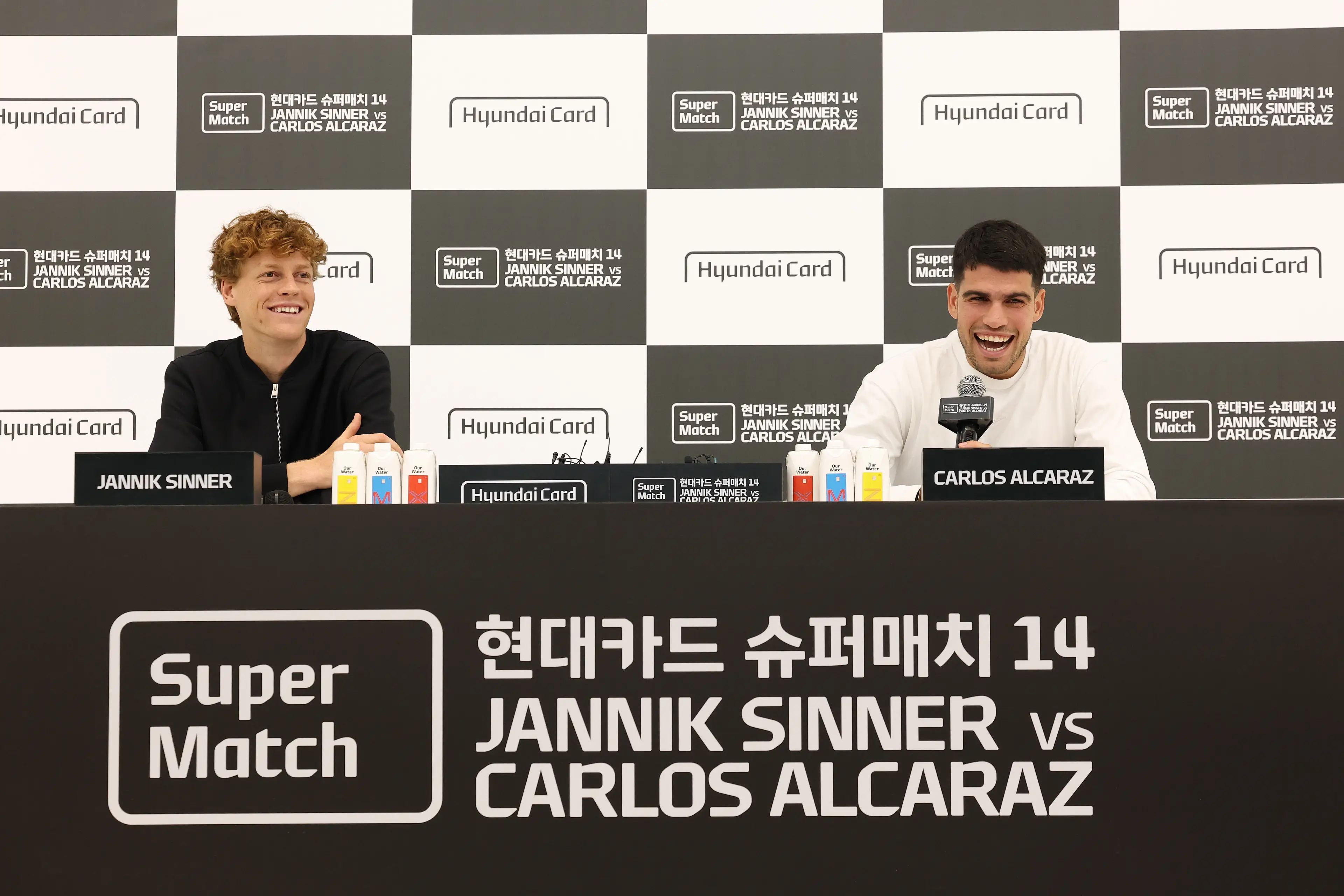 Jannik Sinner will take on Carlos Alcaraz on Saturday. Image: Getty