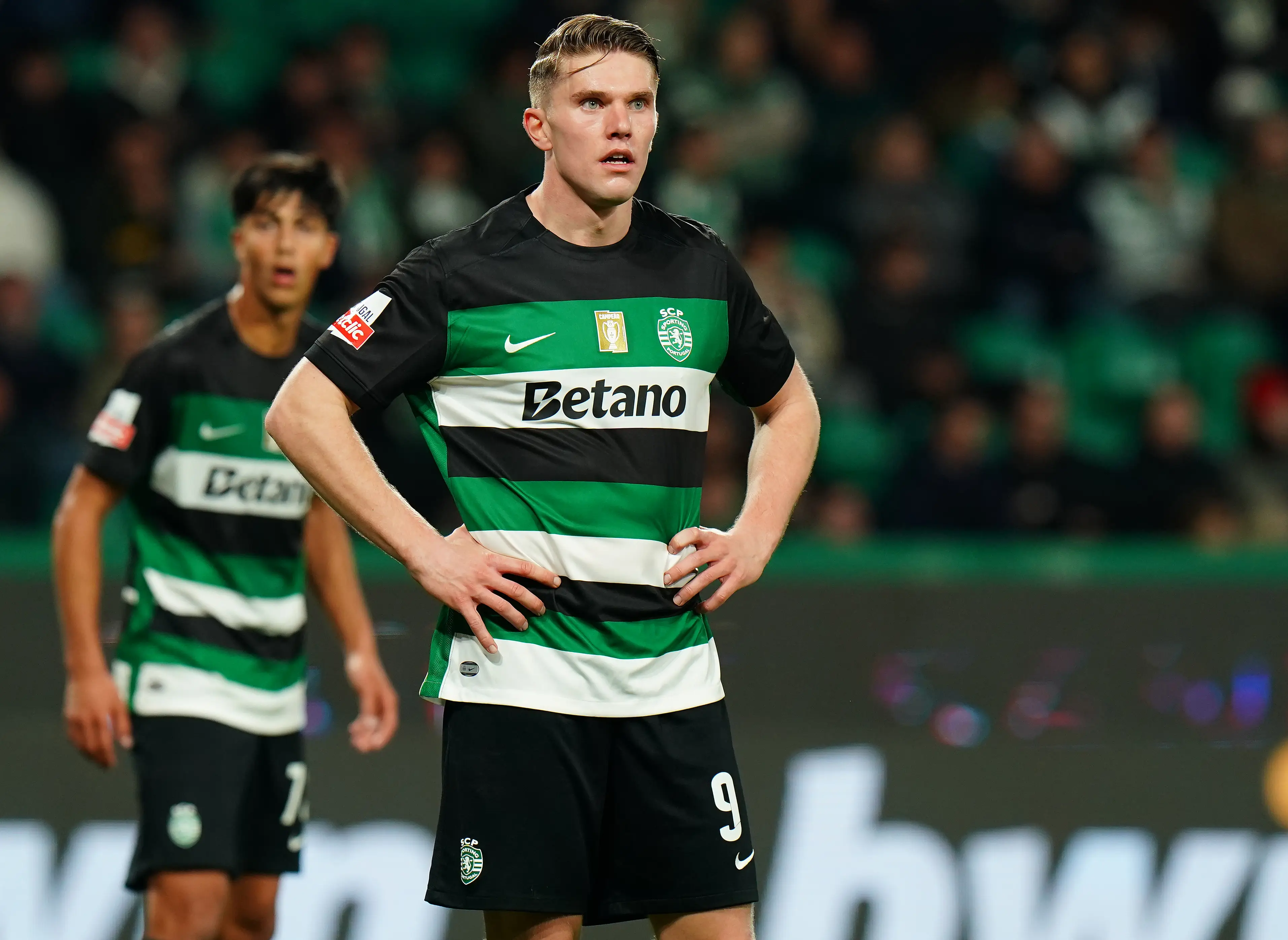 Viktor Gyokeres 'wants to leave' Sporting CP this summer. Image: Getty 