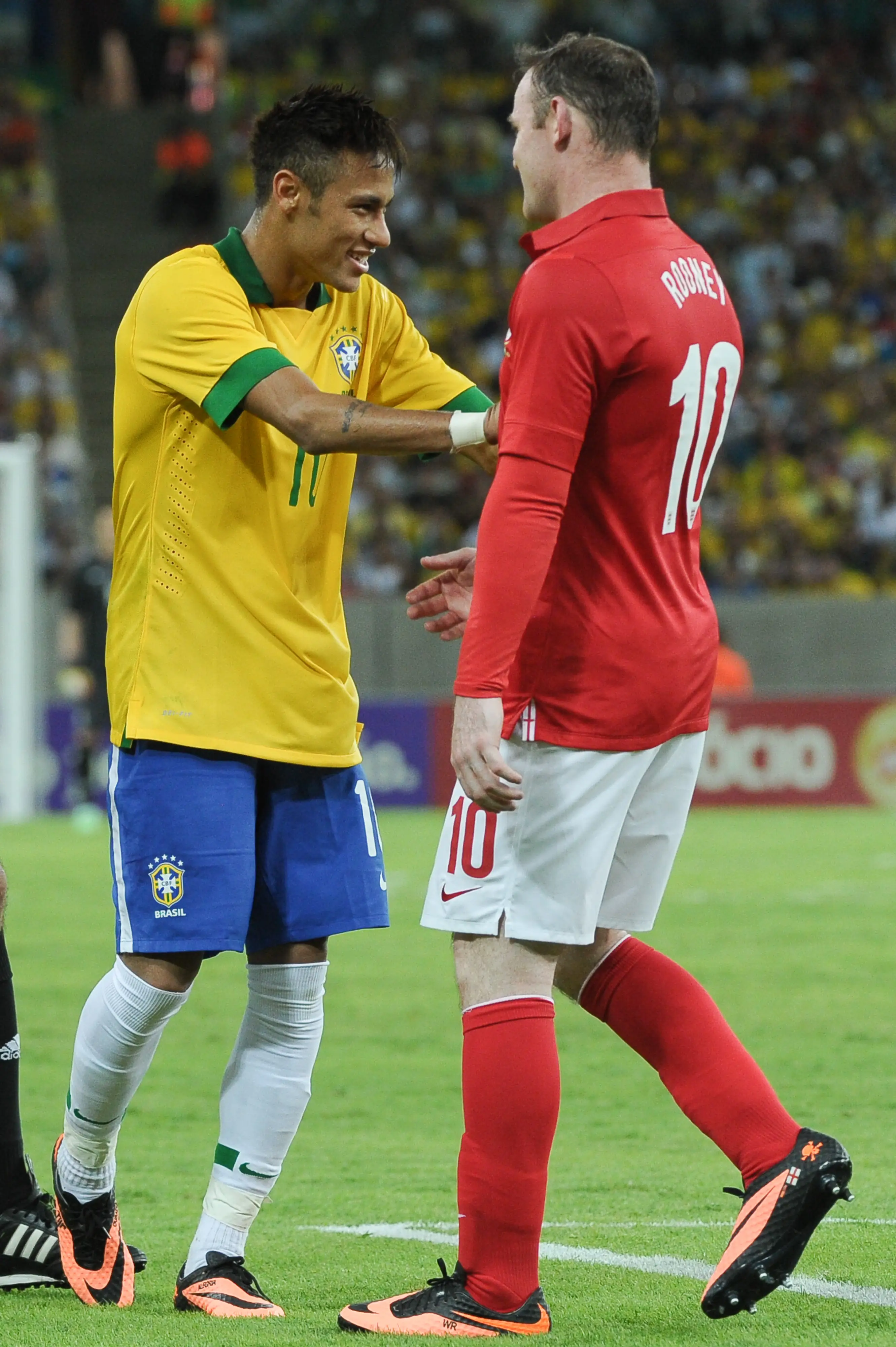 Fans are still debating whether a prime Neymar was better than a prime Wayne Rooney. Image credit: Getty